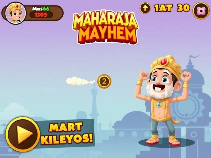 Maharaja Mayhem Game Screenshot